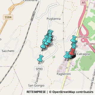 Mappa Via dei Sospiri, 66030 Treglio CH, Italia (0.37143)
