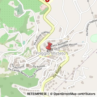 Mappa Via Pietro Bonfante, 13, 02047 Poggio Mirteto, Rieti (Lazio)