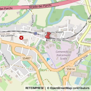 Mappa Via della Stazione, 3, 65027 Scafa, Pescara (Abruzzo)