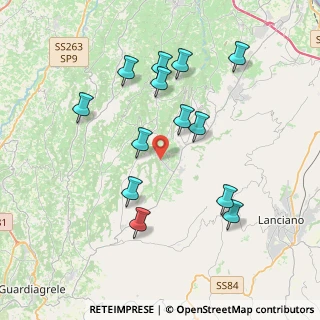 Mappa Via Orientale, 66030 Arielli CH, Italia (4.00077)