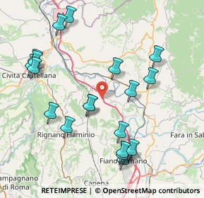 Mappa 00060 Ponzano Romano RM, Italia (9.355)