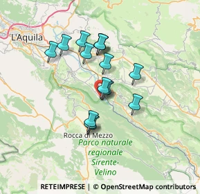 Mappa Via dell'Aquila, 67020 Villa Sant'Angelo AQ, Italia (5.61813)