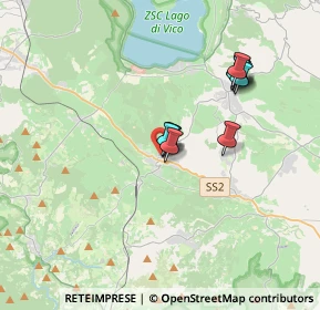 Mappa Via Madre Teresa di Calcutta, 01012 Capranica VT, Italia (3.09455)