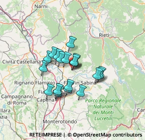 Mappa Localita Ferruti, 02034 Montopoli di Sabina RI, Italia (10.233)