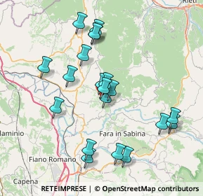 Mappa Localita Ferruti, 02034 Montopoli di Sabina RI, Italia (7.66)