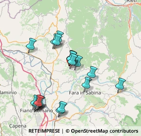 Mappa Localita Ferruti, 02034 Montopoli di Sabina RI, Italia (7.828)