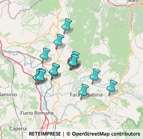 Mappa Localita Ferruti, 02034 Montopoli di Sabina RI, Italia (5.8)