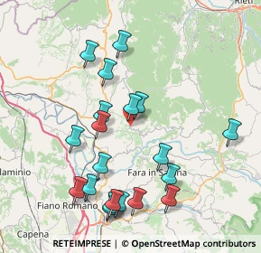 Mappa Localita Ferruti, 02034 Montopoli di Sabina RI, Italia (8.6415)