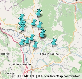 Mappa Localita Ferruti, 02034 Montopoli di Sabina RI, Italia (6.015)