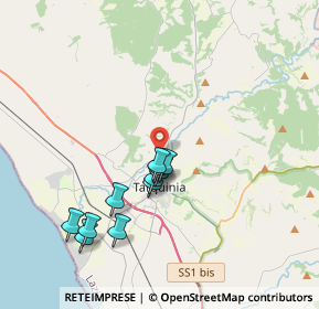 Mappa SP 3, 01016 Tarquinia VT, Italia (3.59636)