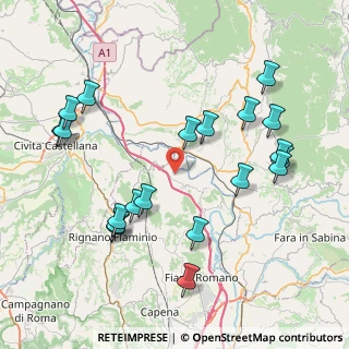 Mappa Via Sotto Le Fratte, 00060 Ponzano Romano RM, Italia (9.339)