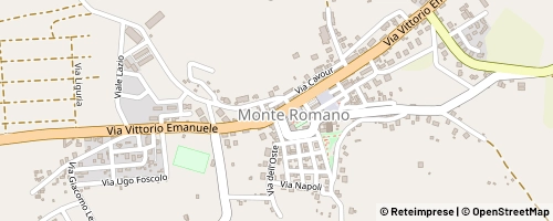 Mappa Monte Romano