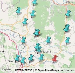Mappa Via Piedimonte, 02034 Montopoli di Sabina RI, Italia (10.065)