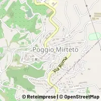 Kaart Poggio Mirteto