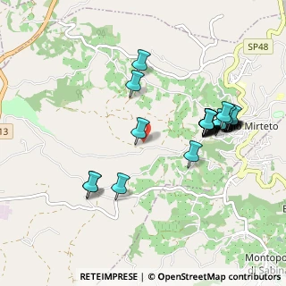 Mappa Poggio Mirteto, 02047 Poggio Mirteto RI, Italia (1.08846)