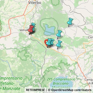 Mappa Viale delle Vigne, 01012 Capranica VT, Italia (5.81455)