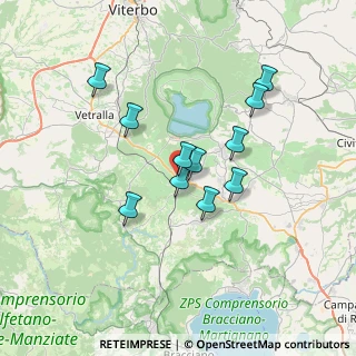 Mappa Viale delle Vigne, 01012 Capranica VT, Italia (6.07273)