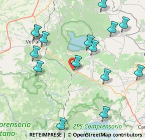 Mappa Viale delle Vigne, 01012 Capranica VT, Italia (9.98733)