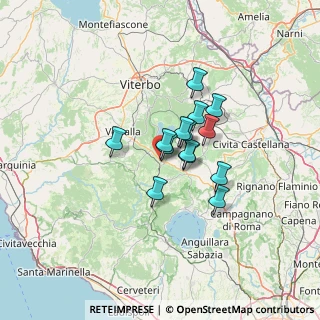Mappa Viale delle Vigne, 01012 Capranica VT, Italia (9.02786)