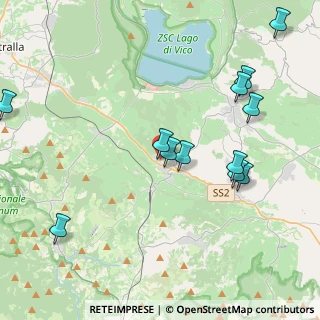 Mappa Viale della Cacciatella, 01012 Capranica VT, Italia (4.83667)