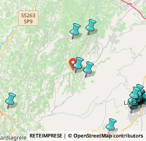 Mappa Vico Roma, 66030 Arielli CH, Italia (6.9335)