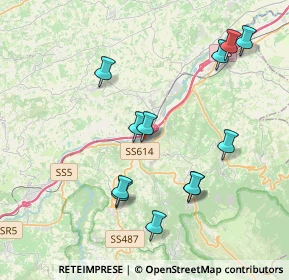 Mappa Strada Provinciale per Alanno, 65027 Scafa PE, Italia (4.28417)