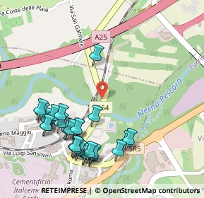 Mappa Strada Provinciale per Alanno, 65027 Scafa PE, Italia (0.29286)