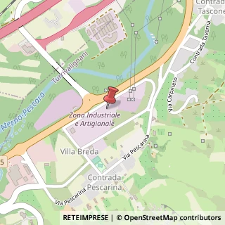 Mappa Strada Statale 5, 65020 Turrivalignani PE, Italia, 65020 Turrivalignani, Pescara (Abruzzo)