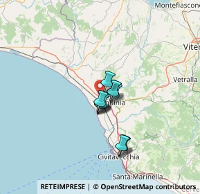 Mappa Via Aurelia, 01016 Tarquinia VT, Italia (8.61833)