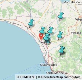 Mappa Via Aurelia, 01016 Tarquinia VT, Italia (11.2125)