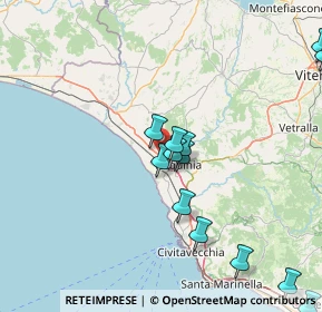 Mappa Via Aurelia, 01016 Tarquinia VT, Italia (18.71769)