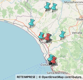 Mappa Via Aurelia, 01016 Tarquinia VT, Italia (16.90579)
