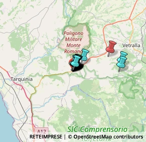Mappa Via Camillo Benso Conte di Cavour, 01010 Monte Romano VT, Italia (1.731)