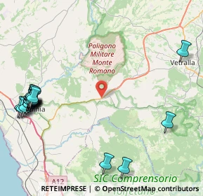 Mappa Via Camillo Benso Conte di Cavour, 01010 Monte Romano VT, Italia (12.386)
