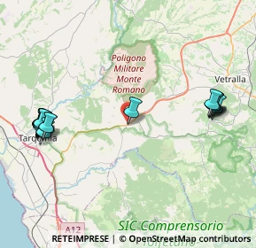 Mappa Via Camillo Benso Conte di Cavour, 01010 Monte Romano VT, Italia (10.6865)