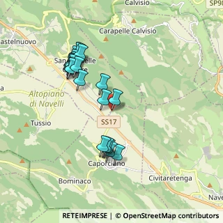Mappa Caporciano, 67020 Caporciano AQ, Italia (1.95217)