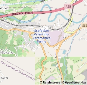Mappa Strada Statale 5 Località -s-Valentino, 65027 Scafa PE, Italia (0.27692)