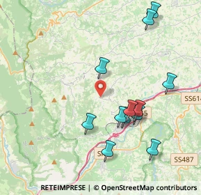 Mappa Via Provinciale, 65020 Pietranico PE, Italia (4.30417)