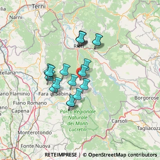 Mappa Via Santa Maria, 02030 Torricella In Sabina RI, Italia (12.135)