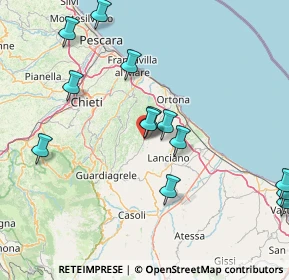 Mappa Via Valli Str.marrucina, 66030 Arielli CH, Italia (18.85692)
