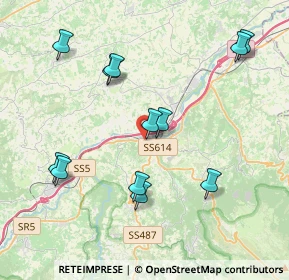 Mappa Via Castellari, 65027 Scafa PE, Italia (4.36417)