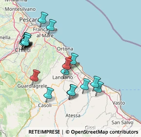 Mappa Contrada Santa Calcagna 44 Centro Comm Thema Polycenter, 66030 Rocca San Giovanni CH, Italia (17.792)