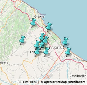 Mappa 66030 Treglio CH, Italia (5.0975)