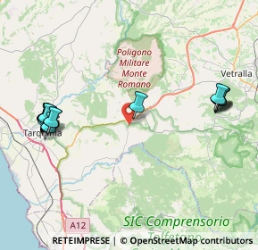 Mappa SP 97, 01010 Monte Romano VT, Italia (10.467)