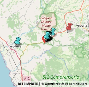 Mappa SP 97, 01010 Monte Romano VT, Italia (2.482)