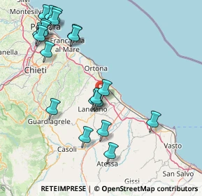 Mappa 66030 Treglio CH, Italia (19.3545)