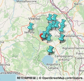 Mappa Via Alessandro Manzoni, 01012 Capranica VT, Italia (10.65563)