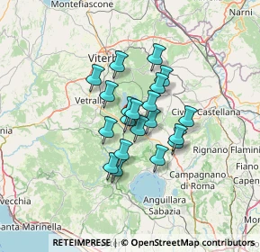 Mappa Via Alessandro Manzoni, 01012 Capranica VT, Italia (9.34)