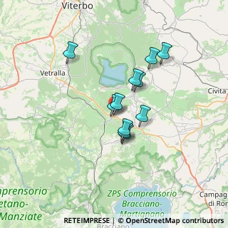 Mappa Via Giacomo Leopardi, 01012 Capranica VT, Italia (5.43545)