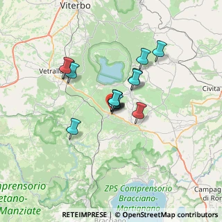 Mappa Via Giacomo Leopardi, 01012 Capranica VT, Italia (4.92357)